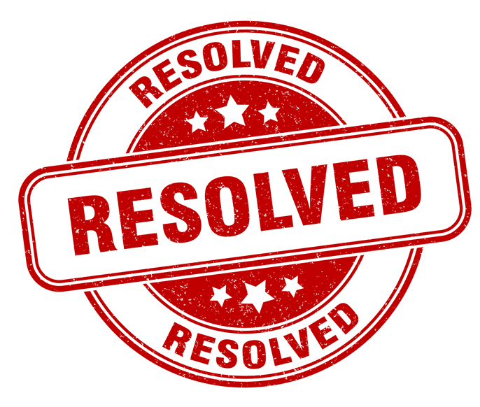 Resolved