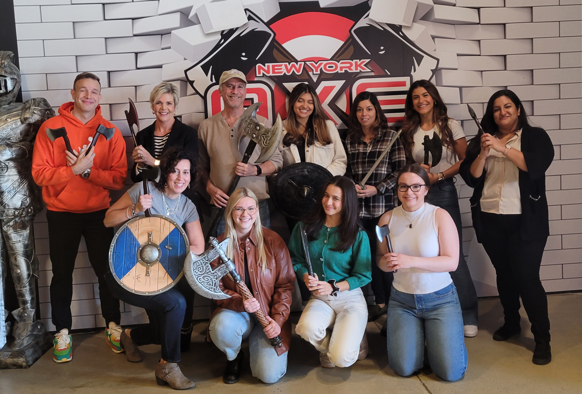 Team Building at NY Axe
