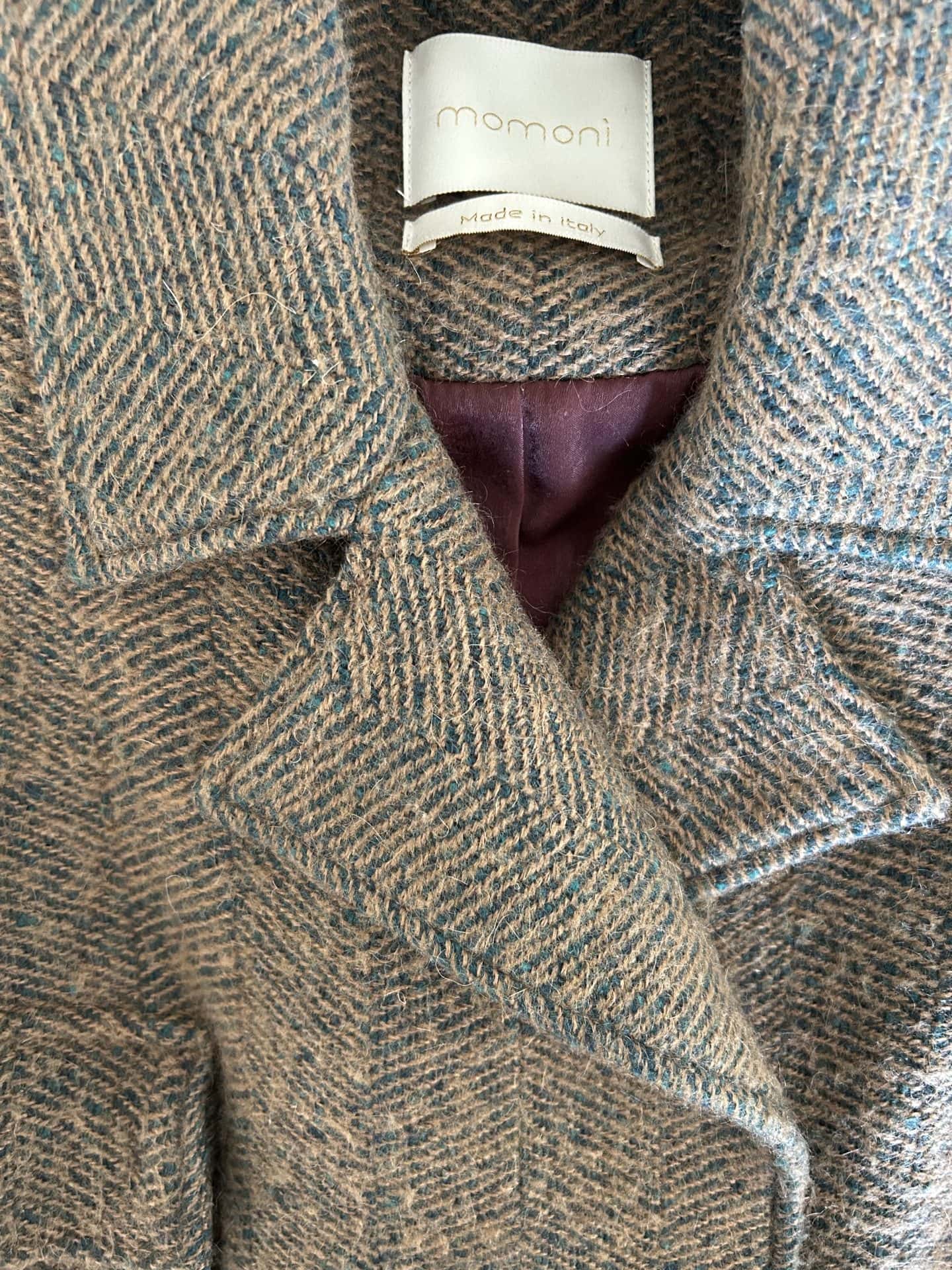 Manteau Momoni Fontainebleau laine vierge – Image 4