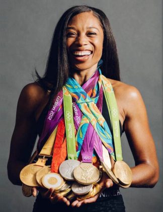 Allyson Felix keynote speaker headshot