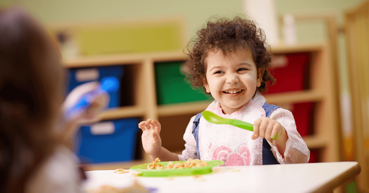 Children at a picky eaters group during pediatric food therapy