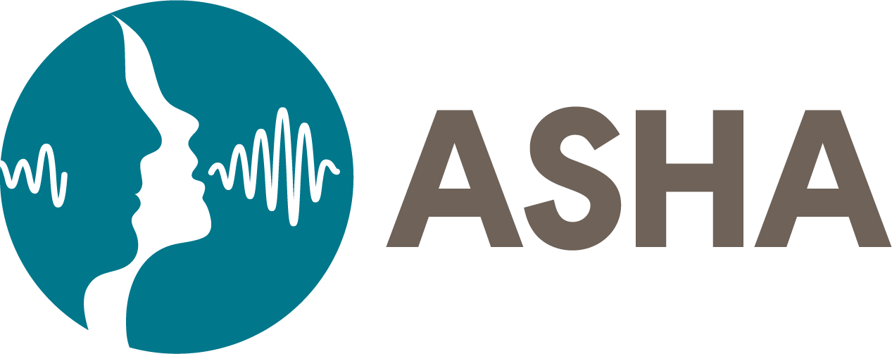American Speech-Language-Hearing Association (ASHA) logo