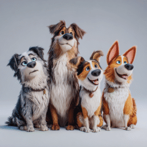 varia84_pixar_style_3d_render_ofHerding_Breeds_Collies_Aussie_ecfe9813-7e80-48dc-af2d-7a9912aab85f_0