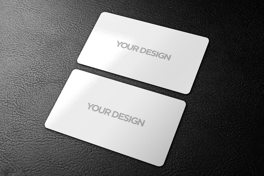 White Metal Cards