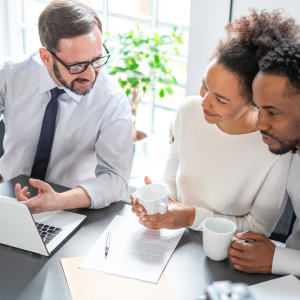 Texas Elder Law Attorney Advising Young Couple on Future Planning