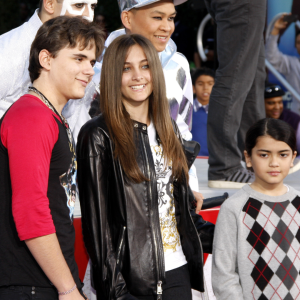A photo taken of Michael Jackson's children - Michael Jackson’s children tell grandmother to “beat it” in estate legal battle
