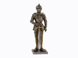 Dal Rossi Pewter MEDIEVAL WARRIOR - FULL BODY ARMOR - LEFT