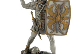 Dal Rossi Pewter MEDIEVAL WARRIOR - HOLDING SHIELD Pewter Figurines height from 110mm to 160mm