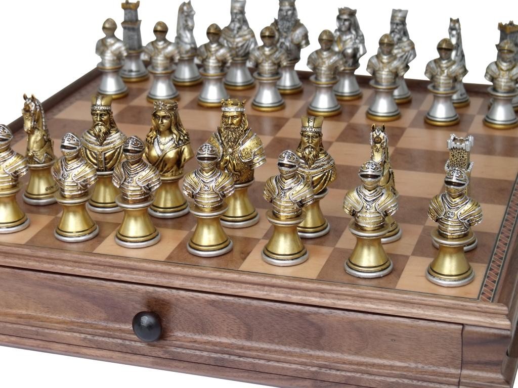 Dal Rossi Italy, Medieval Warriors (Resin) Chess Pieces ONLY