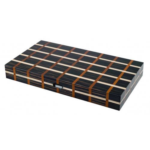 Dal Rossi Luxury Mosaic 18'' Backgammon - Image 2