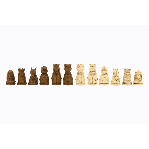 Dal Rossi Medieval Chess Pieces Polyresin ONLY, Board NOT INCLUDED - Image 2