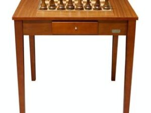 Dal Rossi Italy Chess Table 28" Including 150mm Weighted Chess Pieces