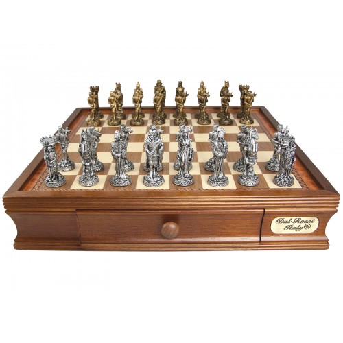 Dal Rossi Italy, Medieval Pewter Chess Pieces (PIECES ONLY) - Image 2