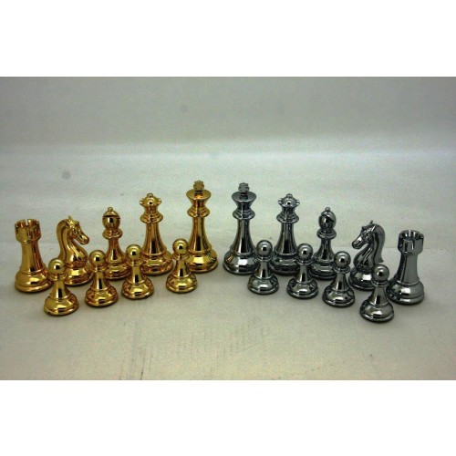 Dal Rossi Italy Gold and Silver Weighted Chess Pieces 110mm Chess Pieces ONLY