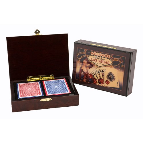 Las Vegas Design Card Box including cards