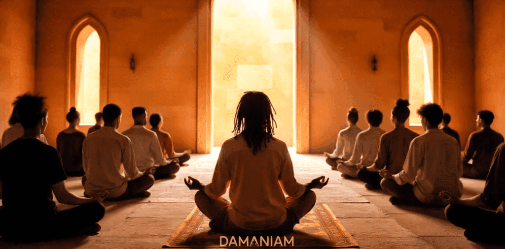 DaManIAm Collective Meditiating DaManIAm Collective