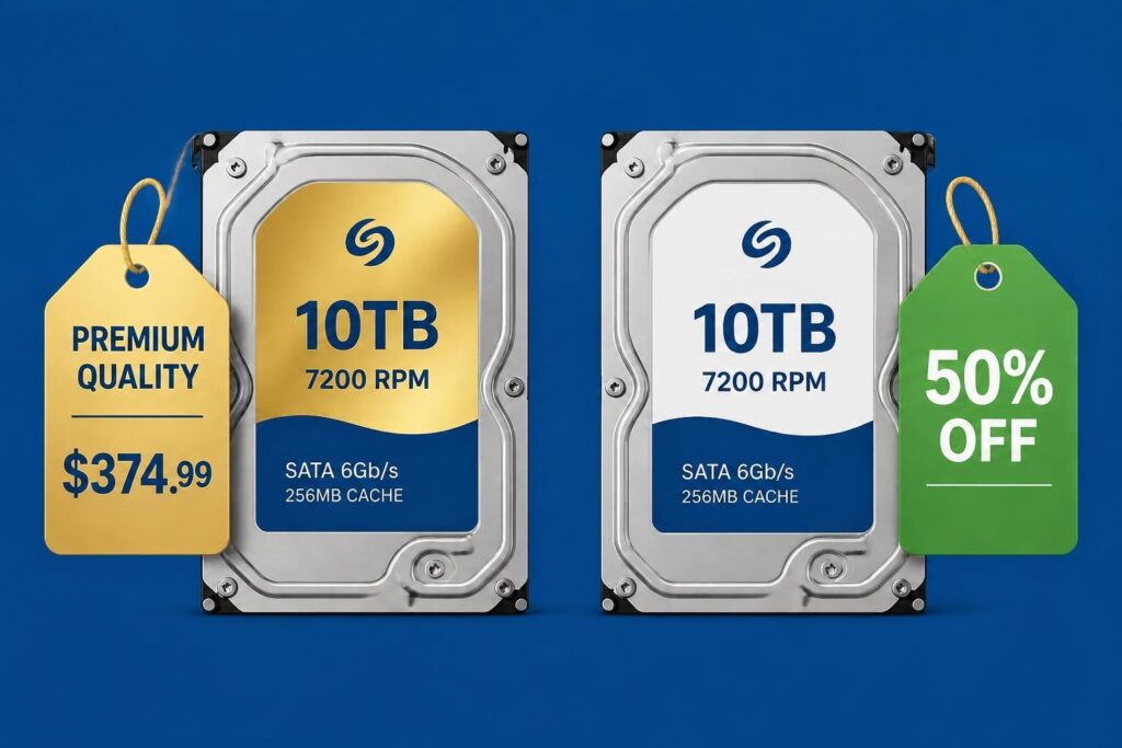 data hoarders prefer shucking hard drives to save money on enterprise storage