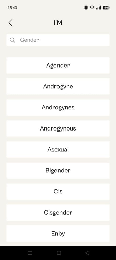 Genderkeuze