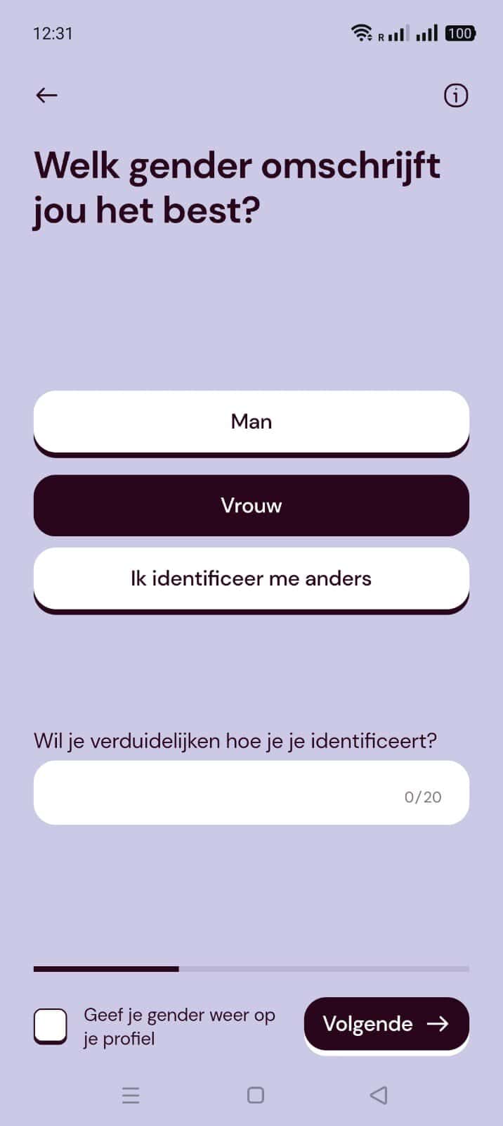 Keuze geslacht