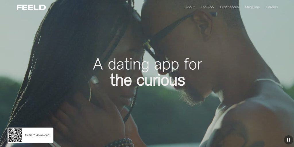 Feeld homepage