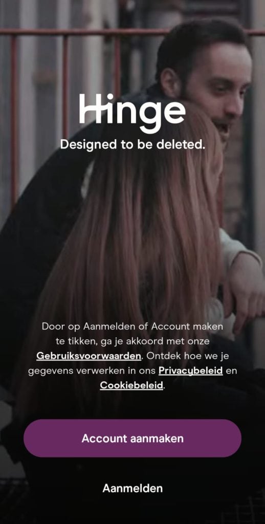 Hinge App Home