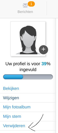 Rendez Vous Profiel Verwijderen