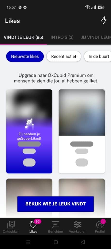 Superlike OkCupid