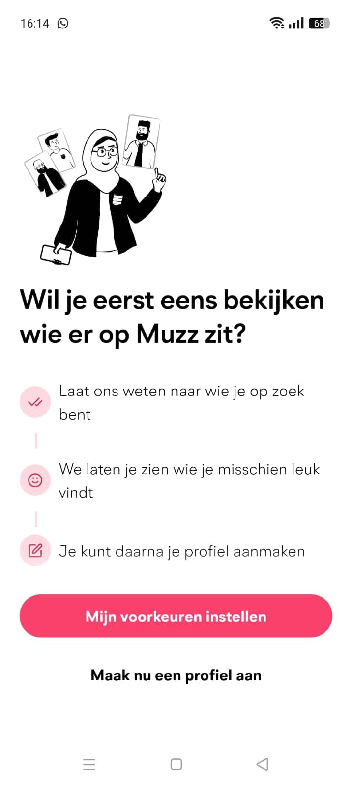 Voorkeuren instellen voor contacten