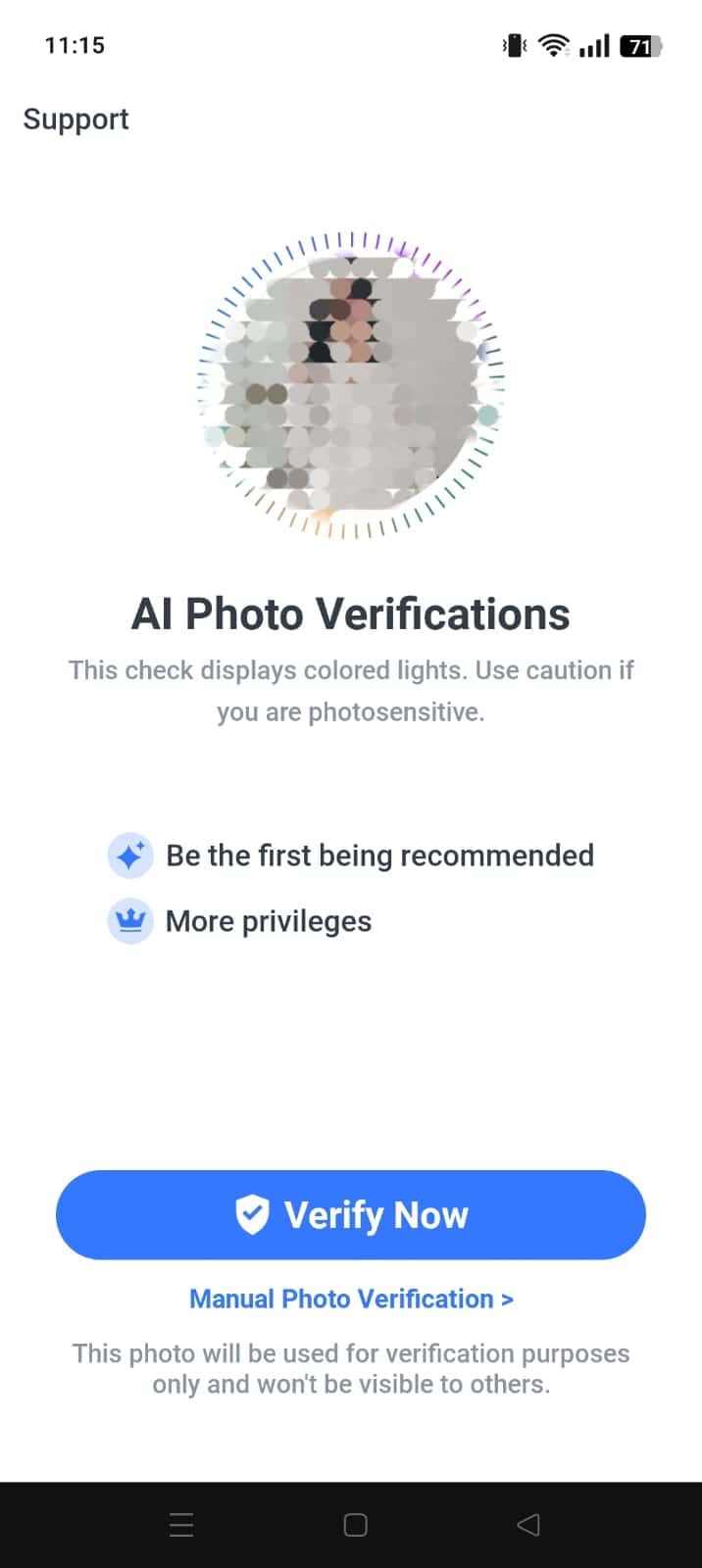 AI Foto verificatie