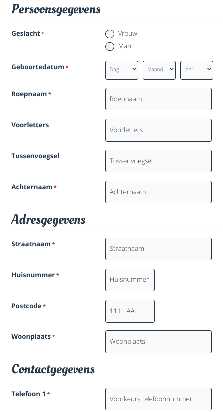 Aanmelden