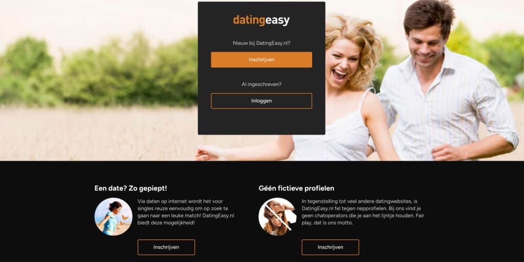 DatingEasy - Homepage