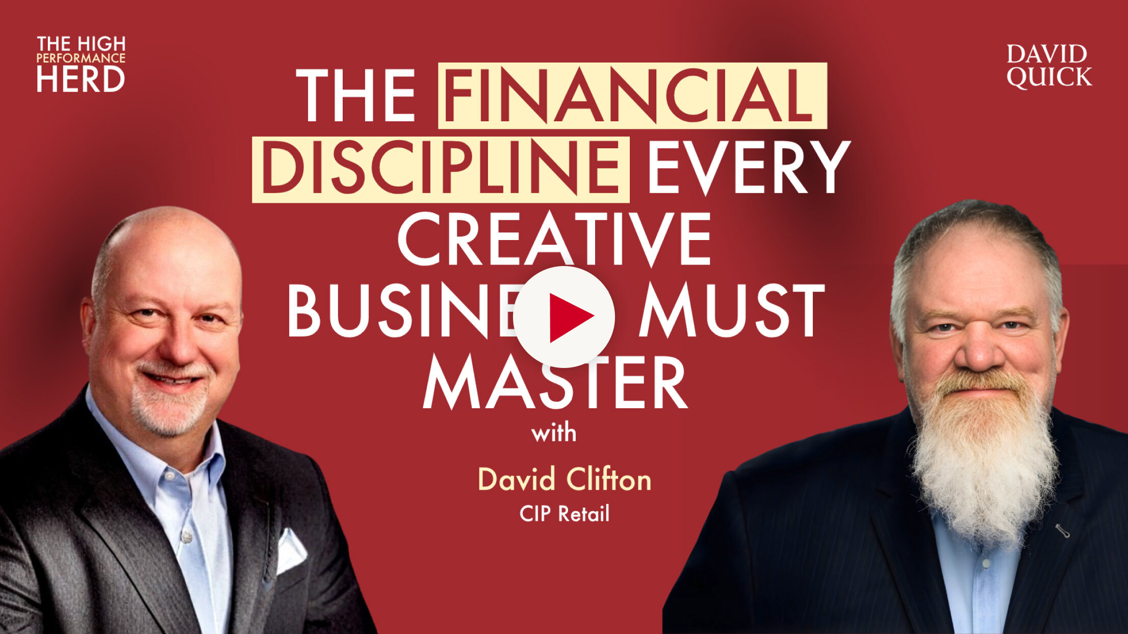 Video interview with David Quick and David Clifton on financial discipline in a creative business