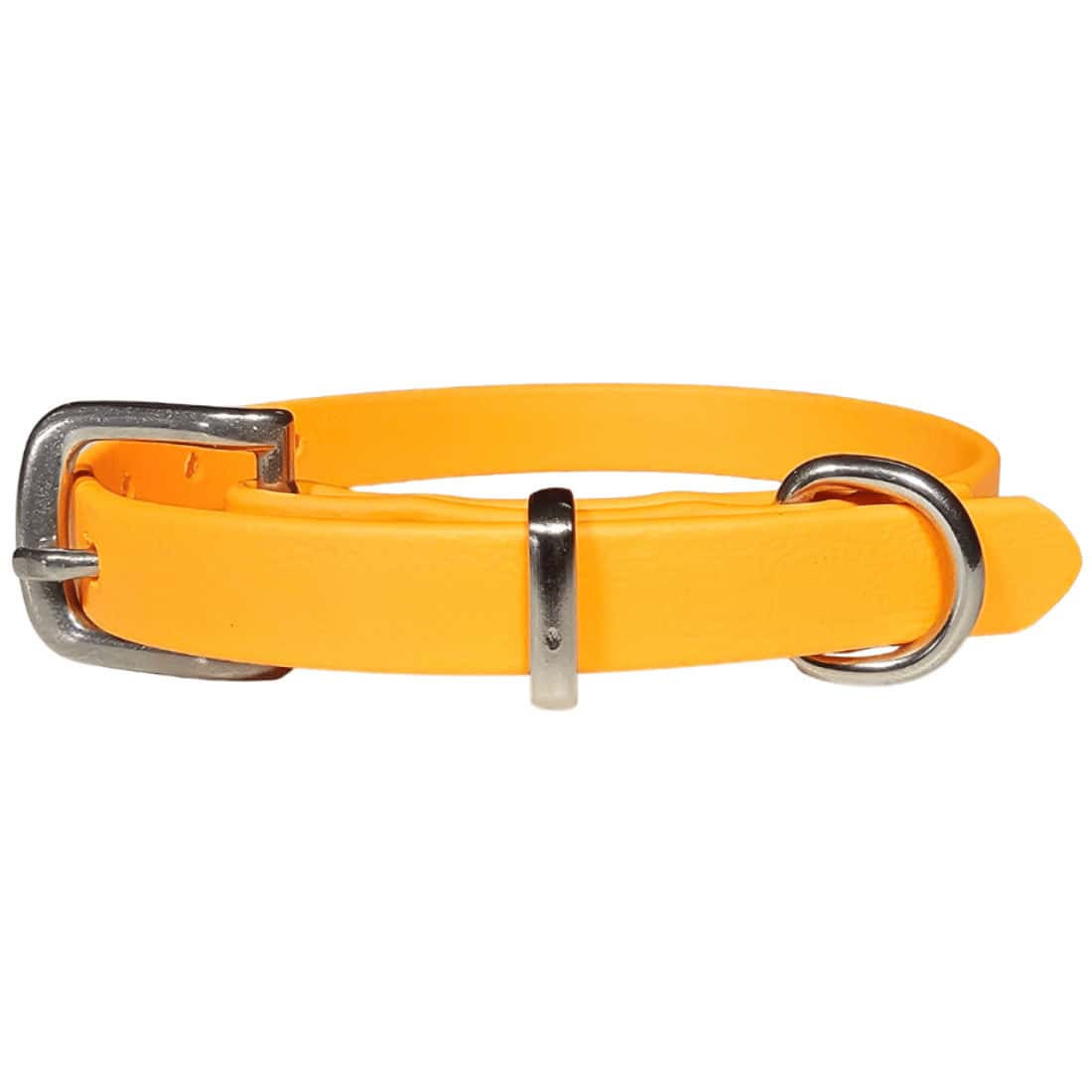 dog collar biothane 13mm orange