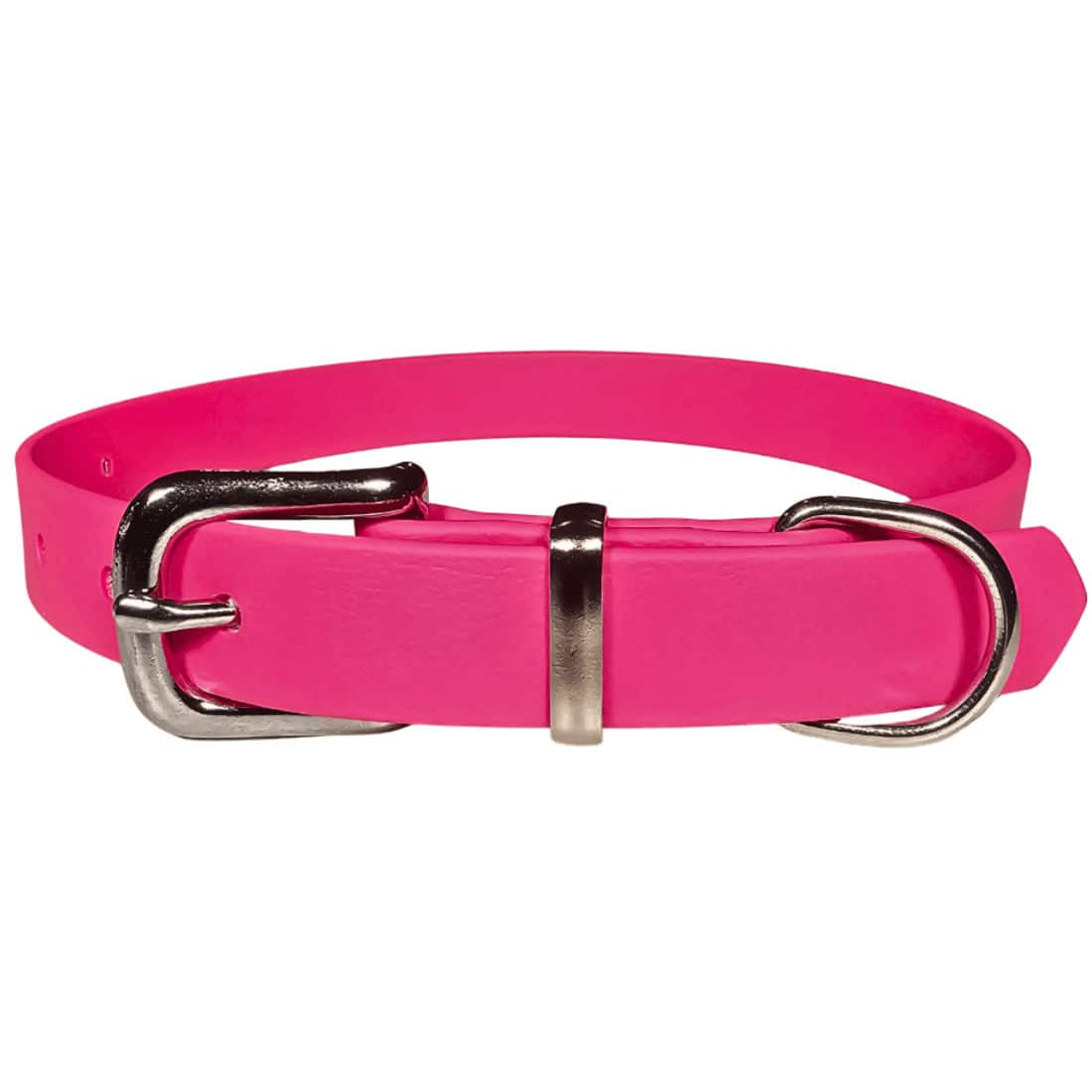 Dog collar Biothane 20mm pink, training dog collar, adjustable dog collar,