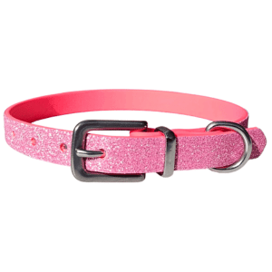 Fog glitter collar small sizes in pink