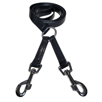 horse lead pvc double clip racing