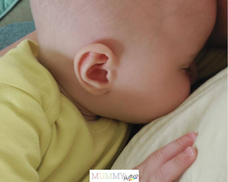 Breastfeeding baby