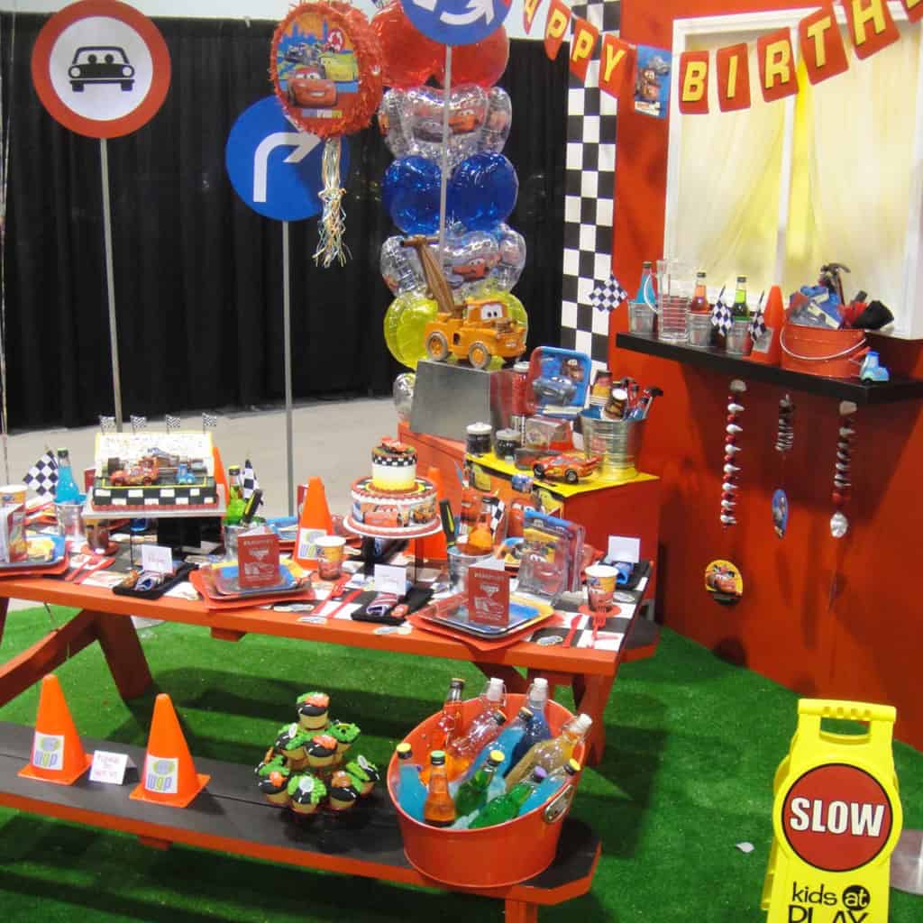 car themed birthday party