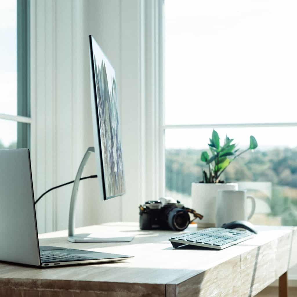 organised workspace