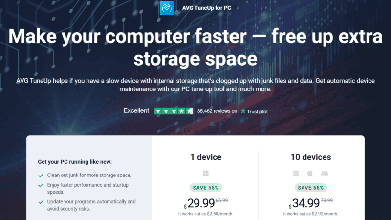 AVG TuneUp Utilities