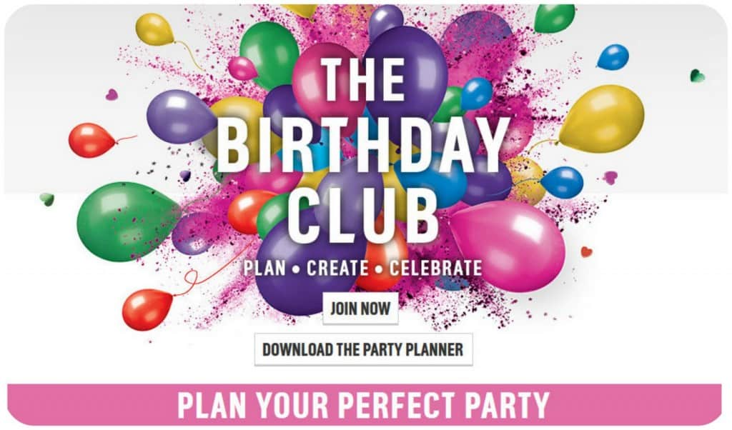 Argos Birthday Club Argos Birthday Club
