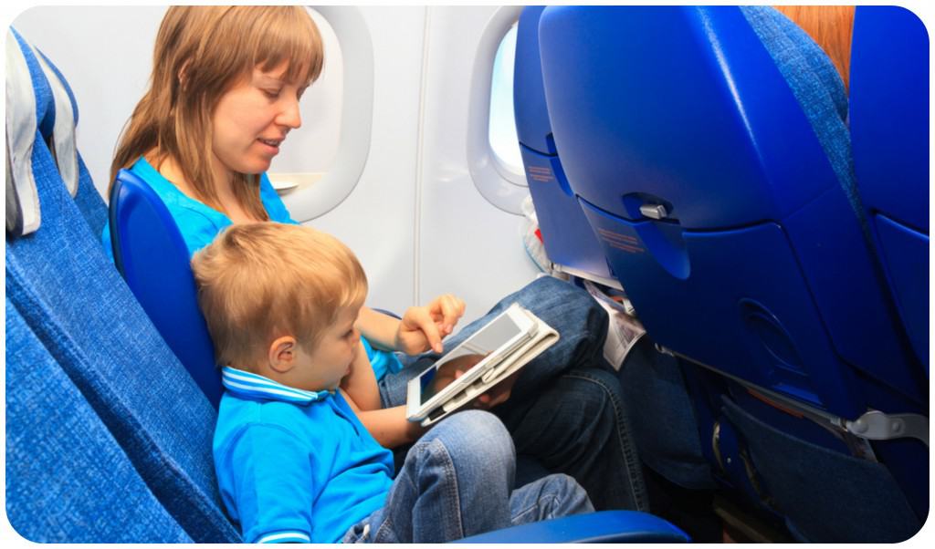 Flying with kids