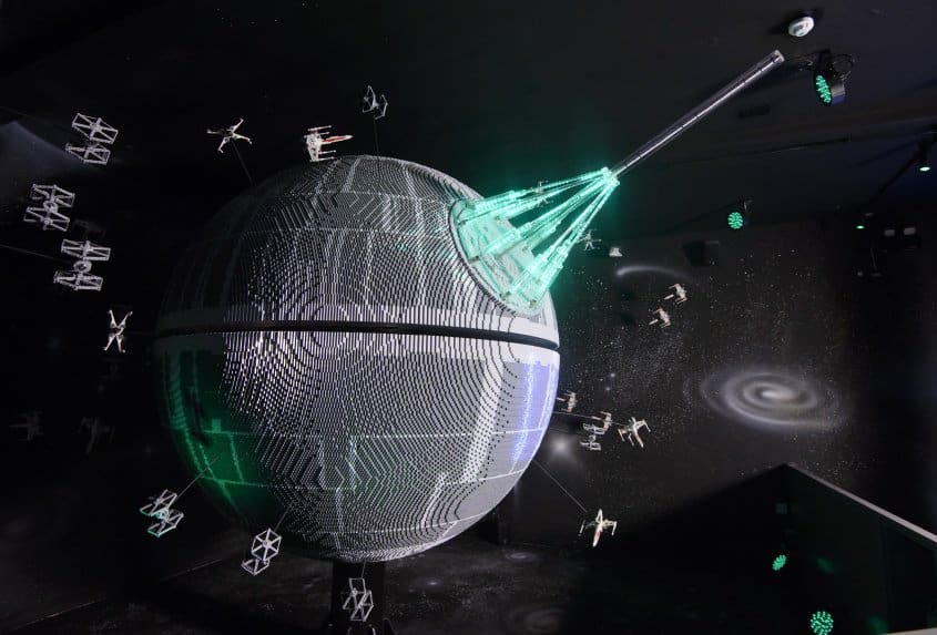 LEGO Death Star at the LEGOLAND Windsor Resort