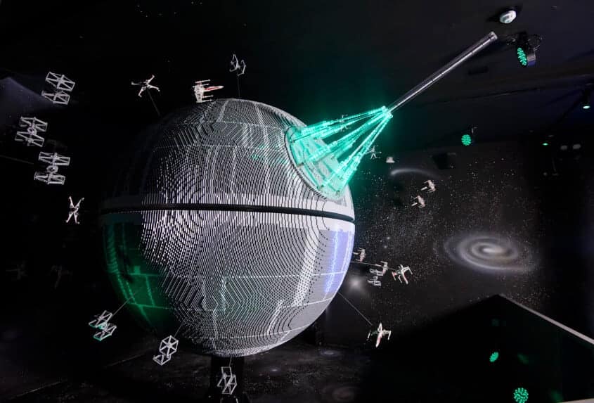 LEGO Death Star at the LEGOLAND Windsor Resort
