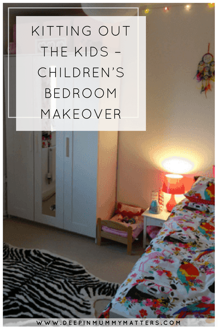 KITTING OUT THE KIDS – CHILDREN’S BEDROOM MAKEOVER