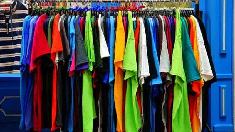 coloured shirts