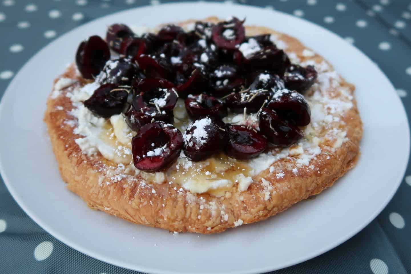 Cherry and Ricotta Galette
