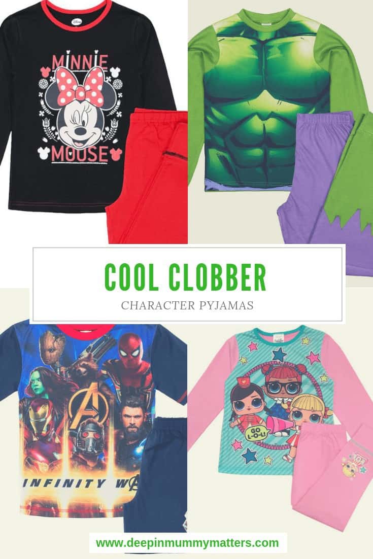 Cool Clobber Character Pyjamas Cool Clobber Character Pyjamas