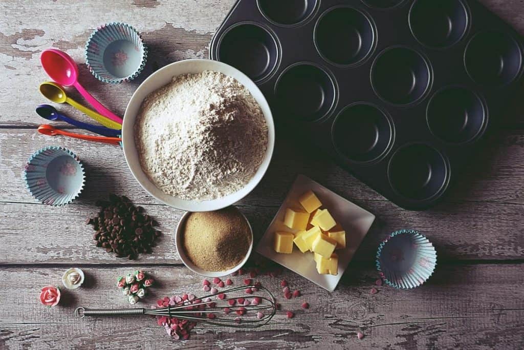 Baking with children