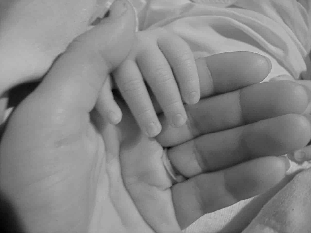 Mother and Baby hands